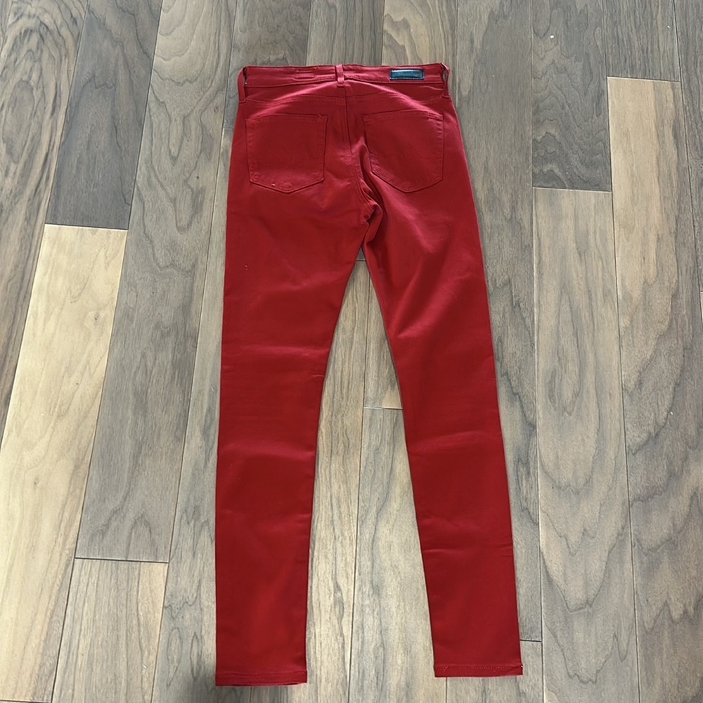 AG Jeans size 25 R Red - Picture 4 of 4